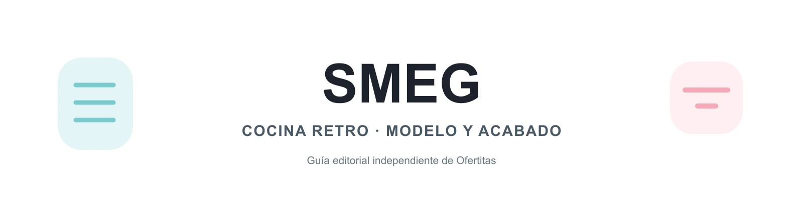 Smeg en Black Friday: modelo y acabado antes que el descuento