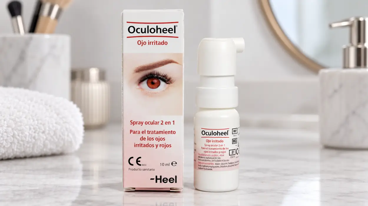 Colirio en spray Oculoheel de 10 ml para ojos secos e irritados