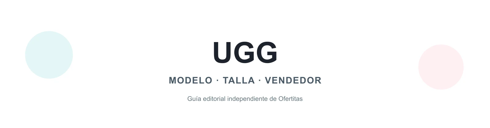 UGG en Black Friday: modelo, talla y vendedor