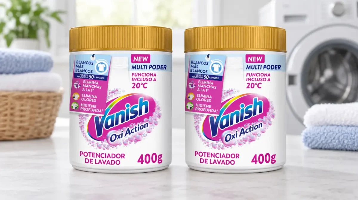 Pack x2 Quitamanchas en polvo Vanish Oxi Action Multi Poder de 400 g