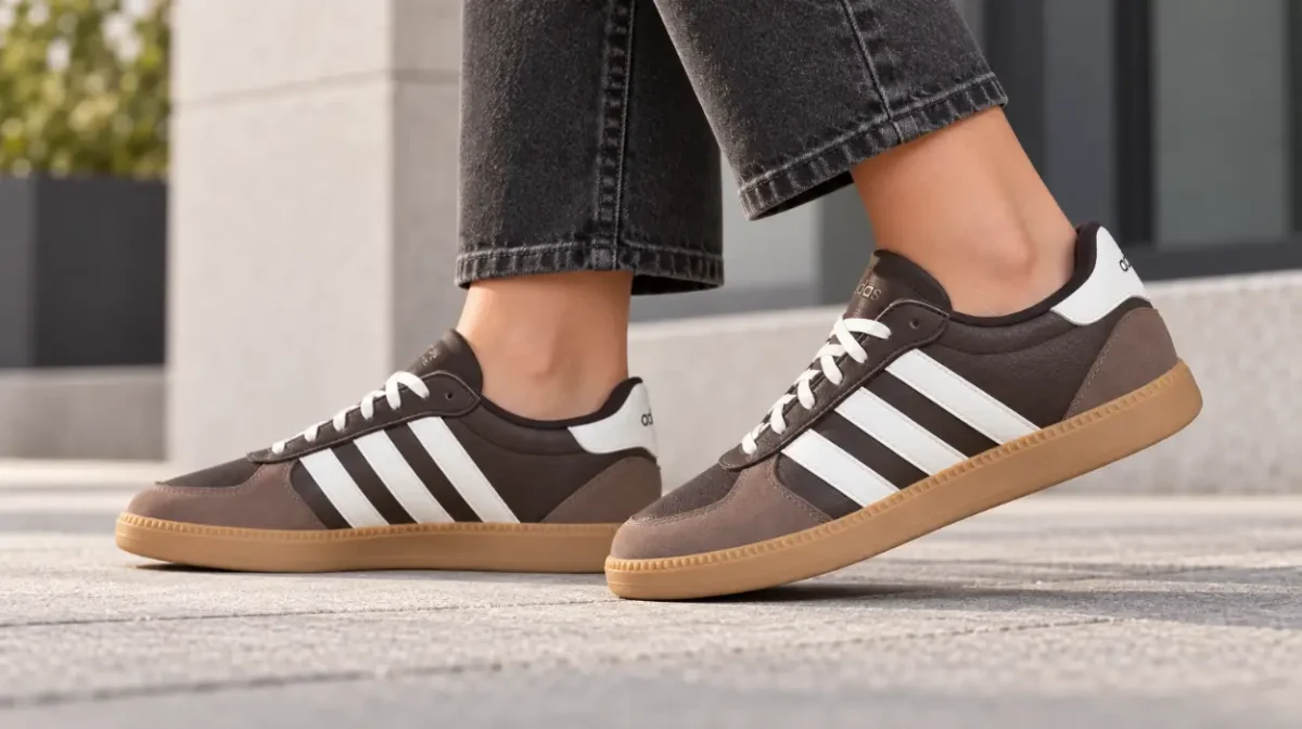Zapatillas Adidas Breaknet Sleek marrones para mujer
