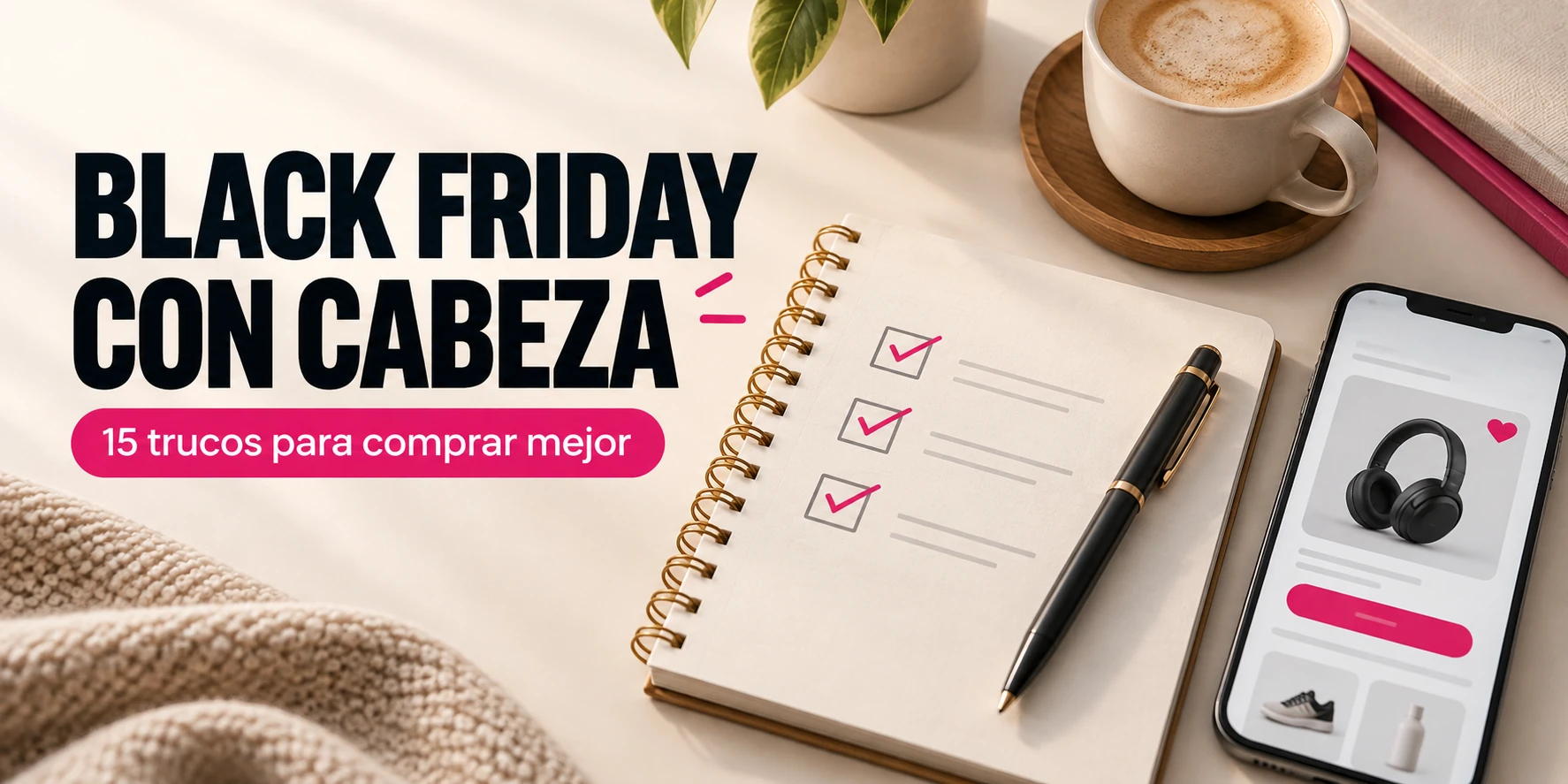 Prepara tu compra para aprovechar el Black Friday