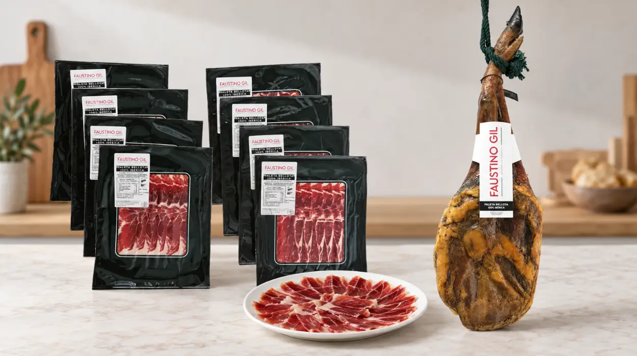 Llévate 800 gramos de esta riquísima Paleta de Bellota 100% Ibérica a un precio espectacular