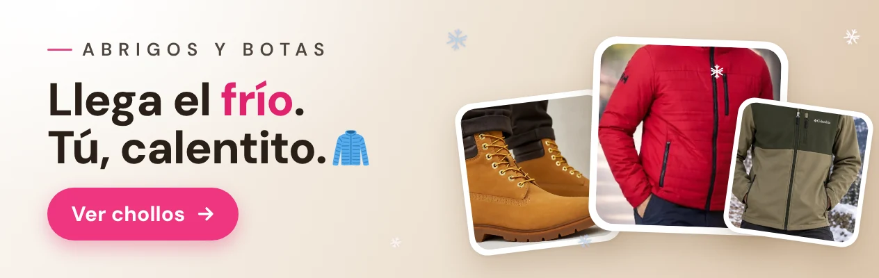 Abrigos y botas baratos: llega el frío, tú calentito