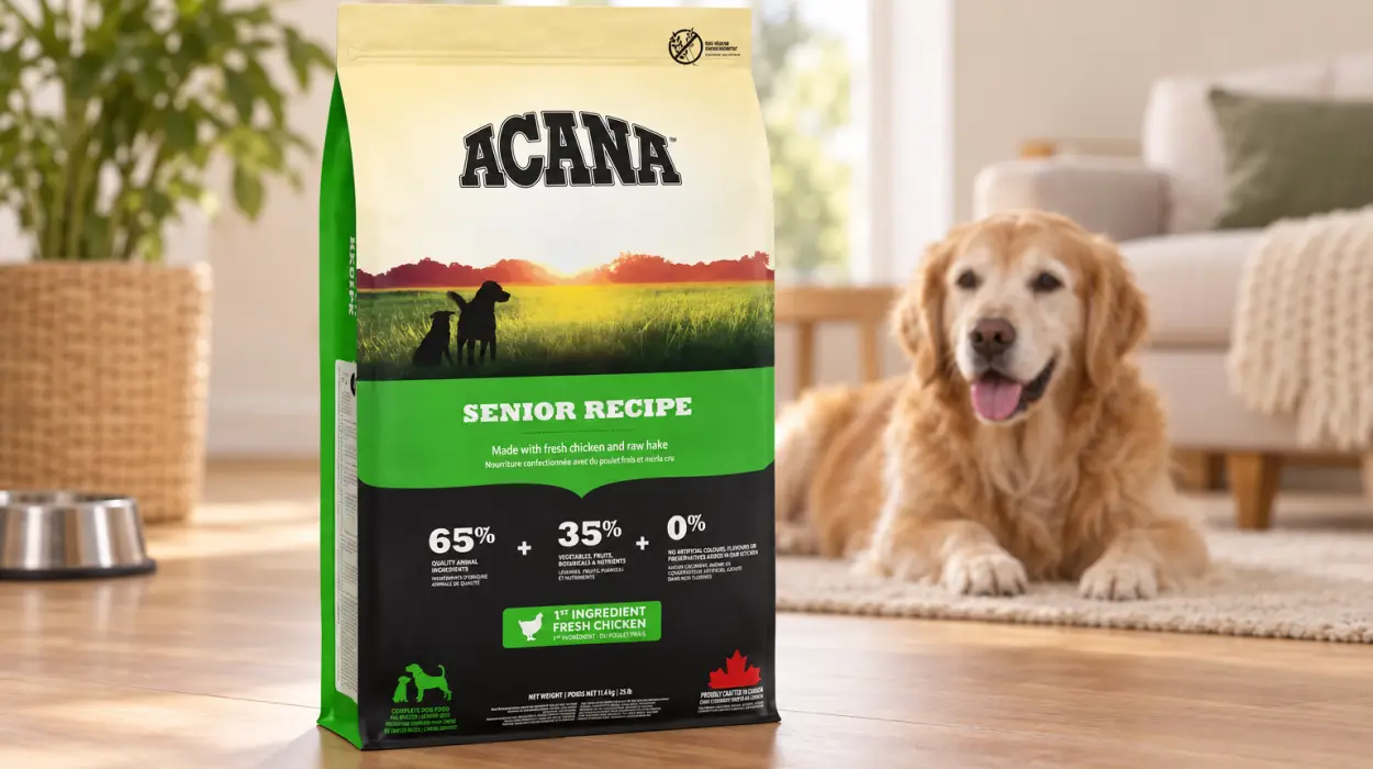 Pienso Acana de pollo para perros sénior de 11,4 kg