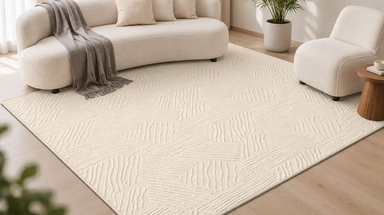 Alfombra de salón BEIMO de pelo corto