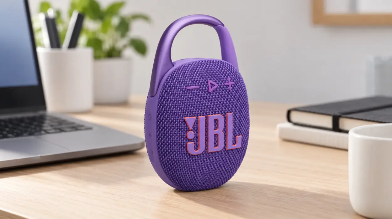 Altavoz portátil JBL Clip 5 con Bluetooth y resistencia al agua y al polvo