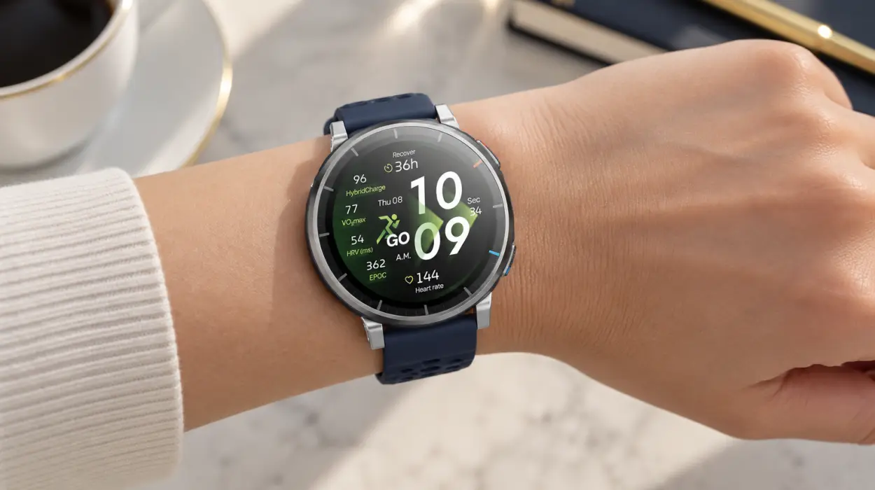Smartwatch Amazfit Active 3 Premium de 45 mm con pantalla AMOLED de zafiro