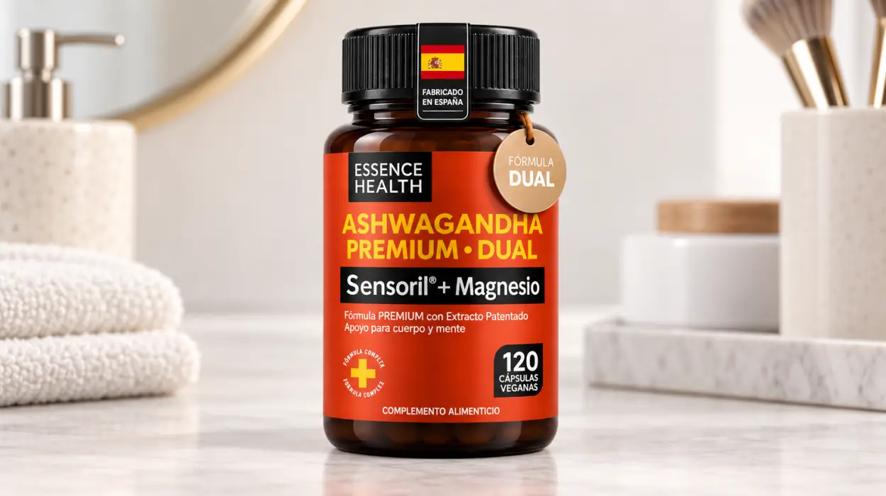Ashwagandha Sensoril con magnesio, 120 cápsulas equivalentes a 6.250 mg