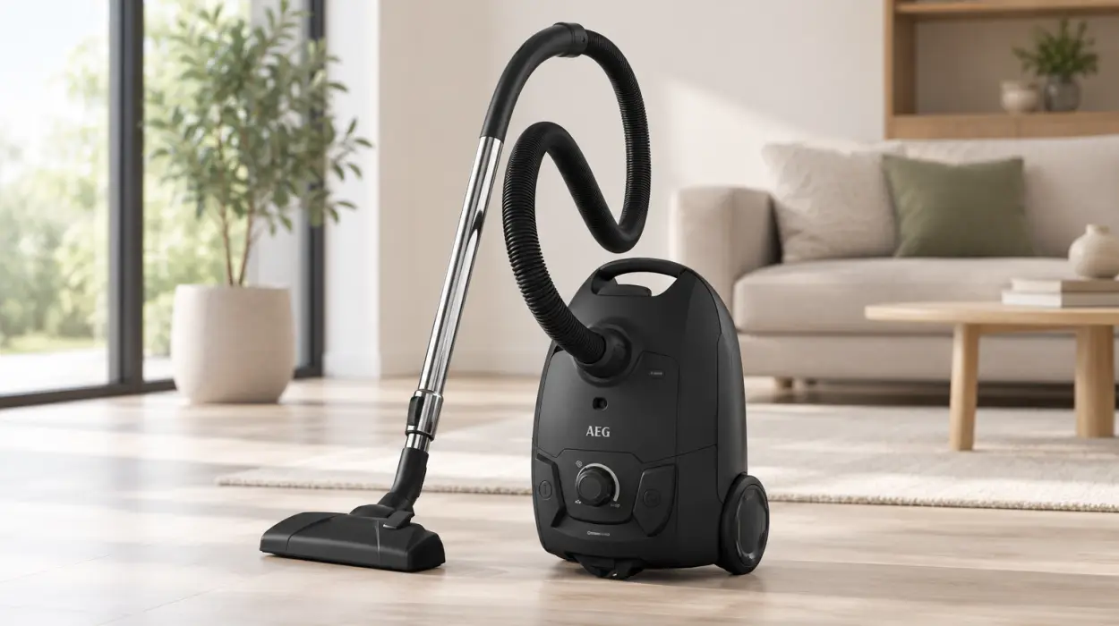 Aspiradora de trineo AEG AB31C1GG de 750 W con bolsa de 3L