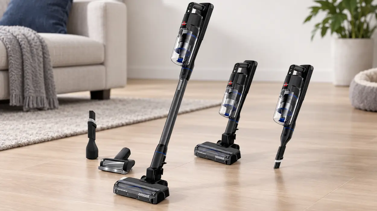 Aspiradora sin cable Bissell PowerClean FurGuard 4091N de 280 W con luces FurFinder