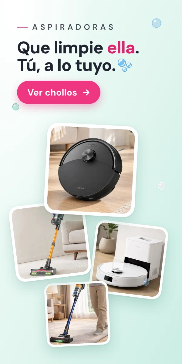 Aspiradoras y robots baratos: que limpie ella, tú a lo tuyo