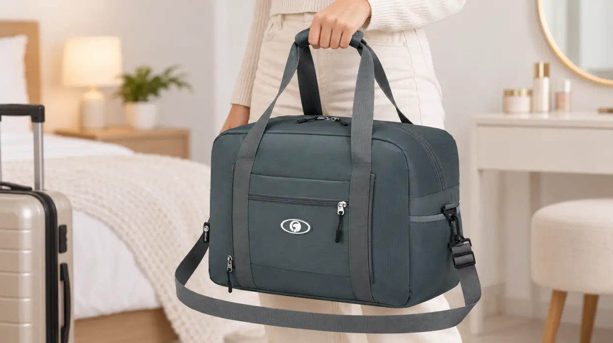 Bolsa de viaje BAGZY plegable de 25 l para equipaje de mano