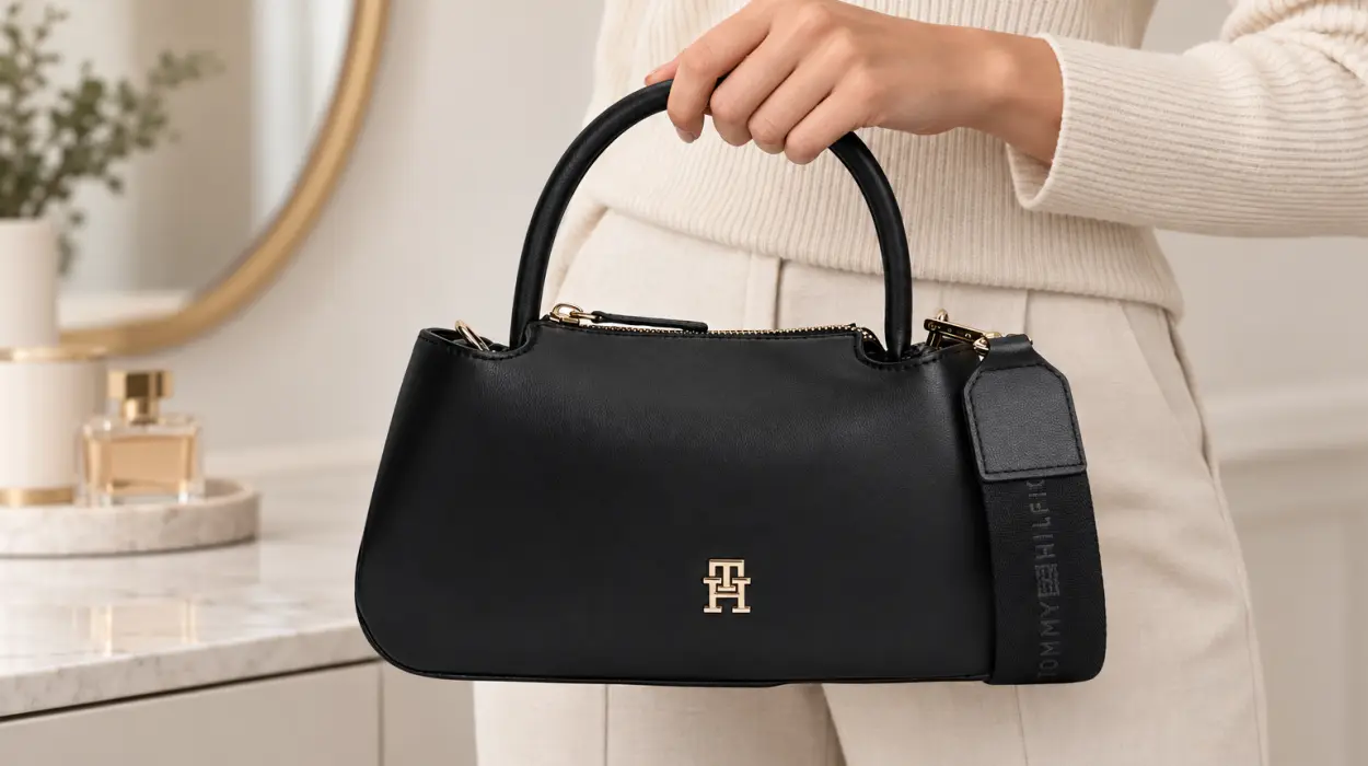 Bolso de mano Tommy Hilfiger Logotape Mini