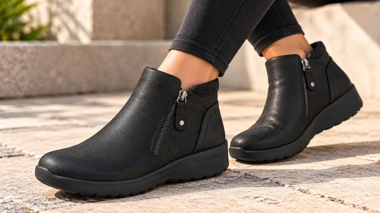Como andar con zapatillas de casa: Botines Skechers Lovely Vibe