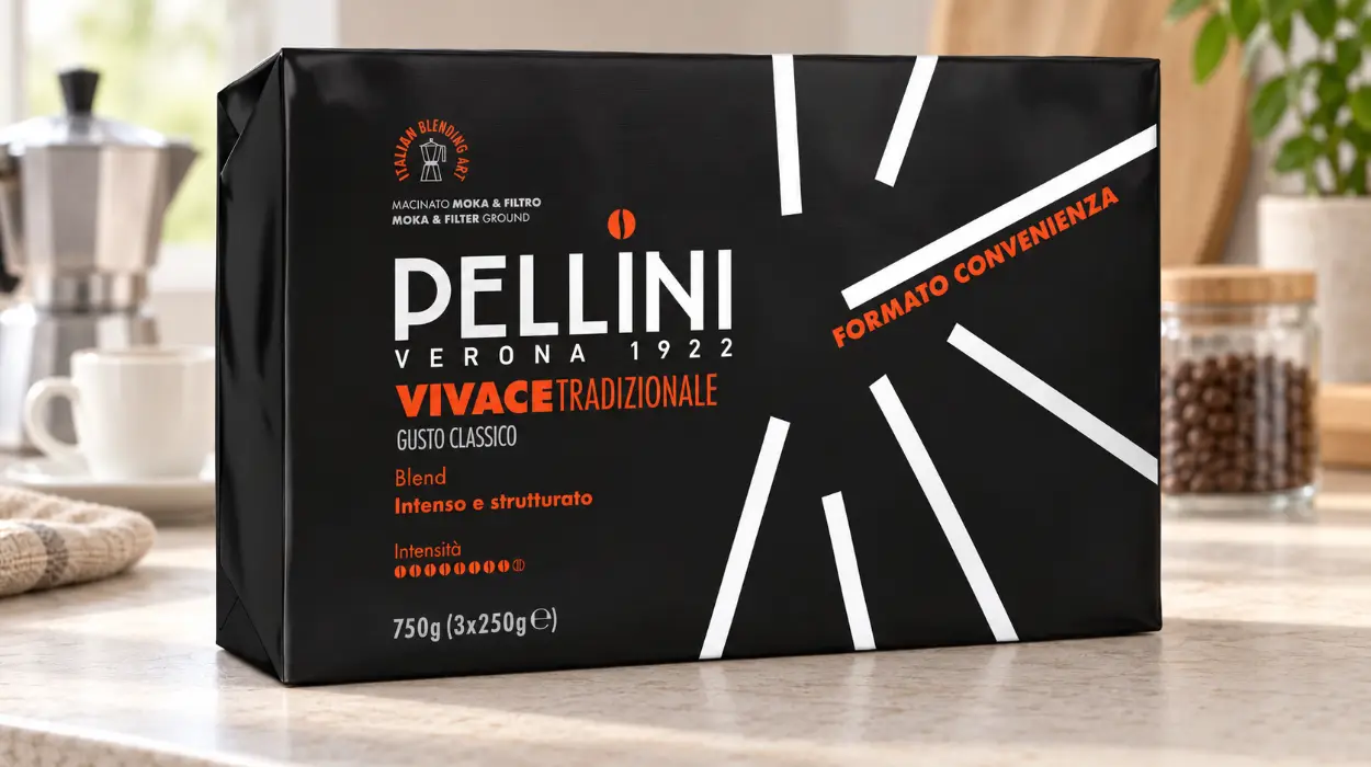 Pack x3 Café molido Pellini nº 42 Tradizionale de 250 g