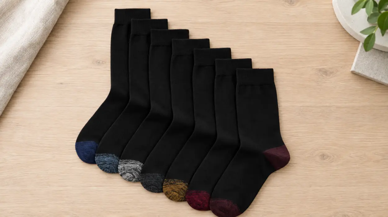 Pack de 7 pares de calcetines de algodón Marks & Spencer Cool & Fresh para hombre