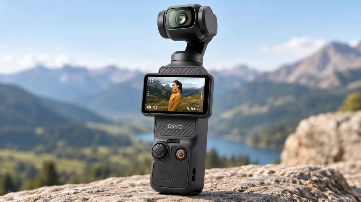 Cámara DJI Osmo Pocket 3 con estabilización mecánica y vídeo 4K a 120 fps