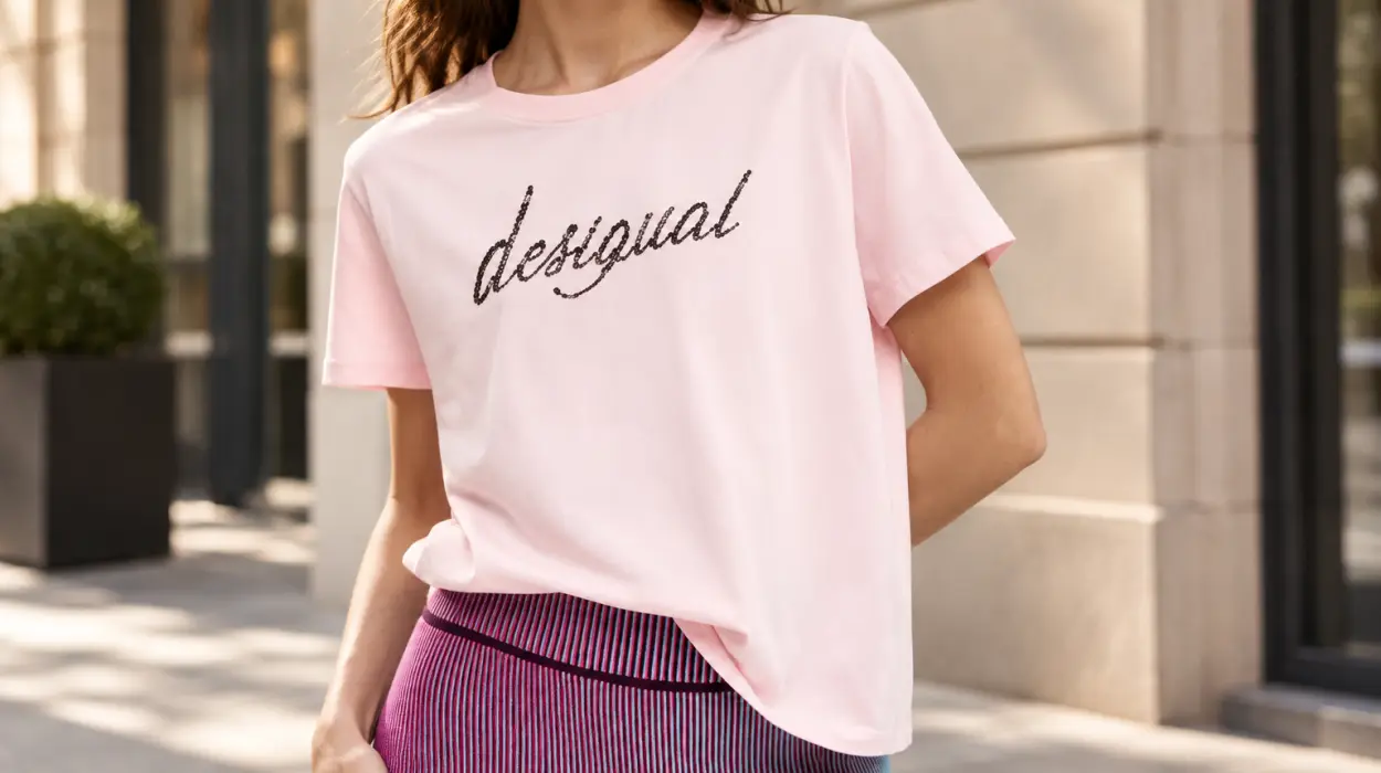 Camiseta Desigual Varsovia para mujer
