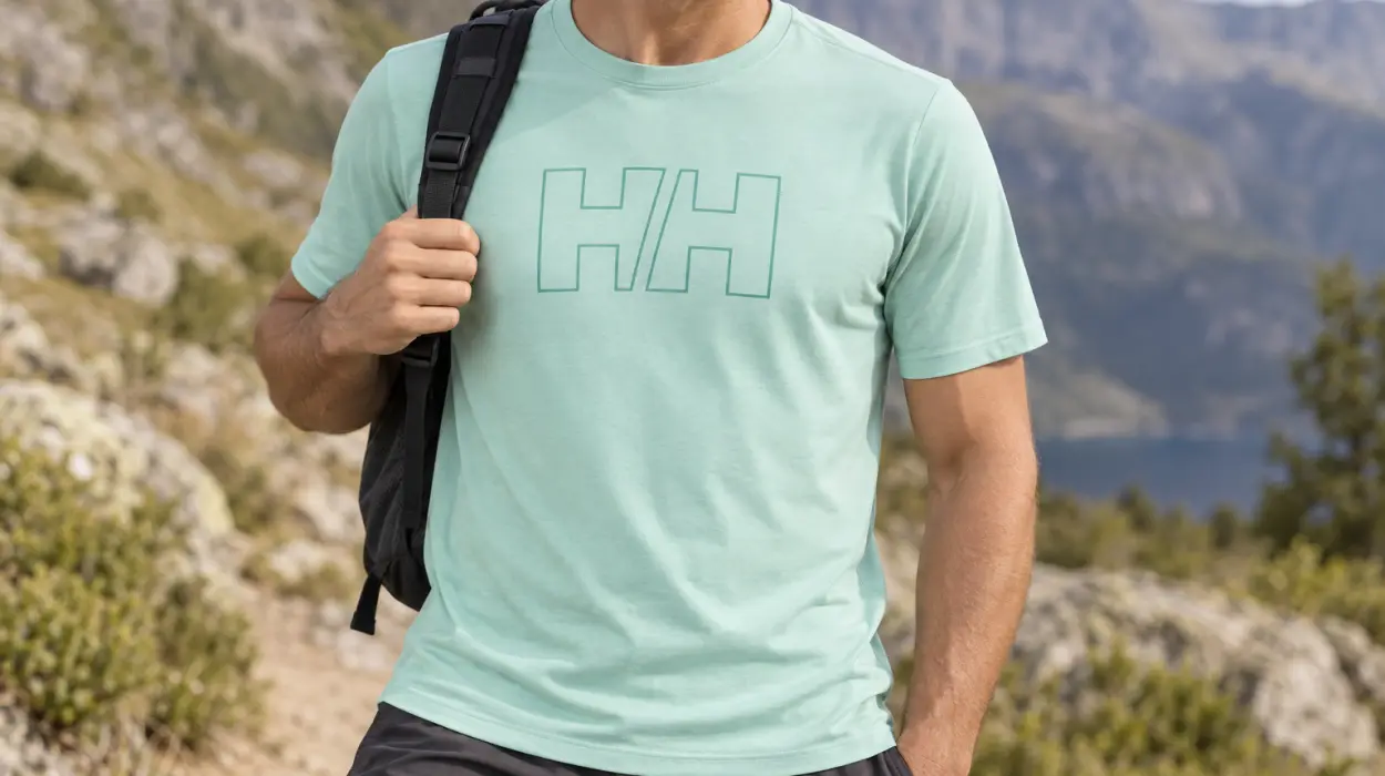 Camiseta Helly Hansen HH Tech Logo de senderismo para hombre