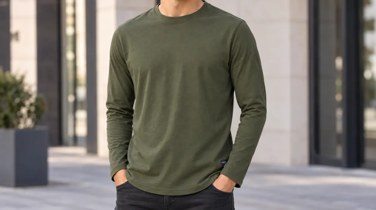 Camiseta Jack & Jones Jjenoa de manga larga para hombre