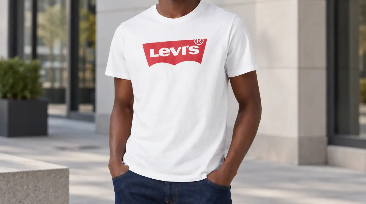 Camiseta Levi's Graphic Set-in Neck acanalada para hombre