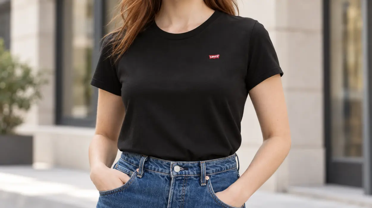 Camiseta Levi's Perfect Tee para mujer, ligera y cómoda