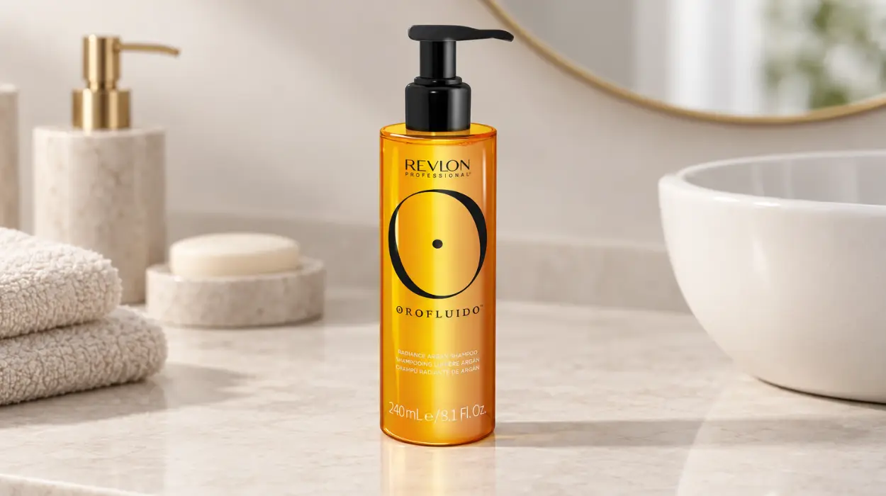 Champú hidratante Orofluido con aceite de argán para cabello suave y brillante
