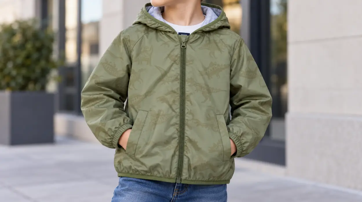 Chaqueta Chicco para niño con estampado de dinosaurios