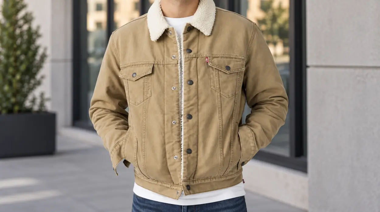Chaqueta Levi's Type 3 Sherpa Trucker con forro cálido para hombre