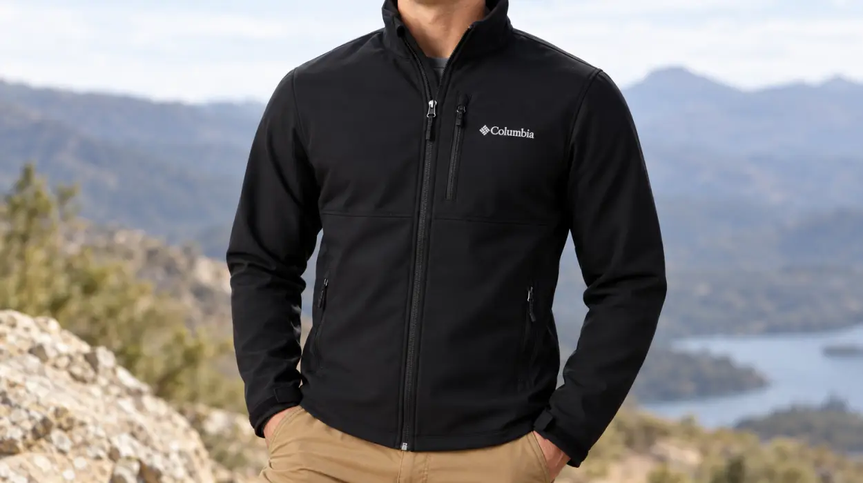 Chaqueta softshell Columbia Ascender para hombre, resistente al viento y al agua
