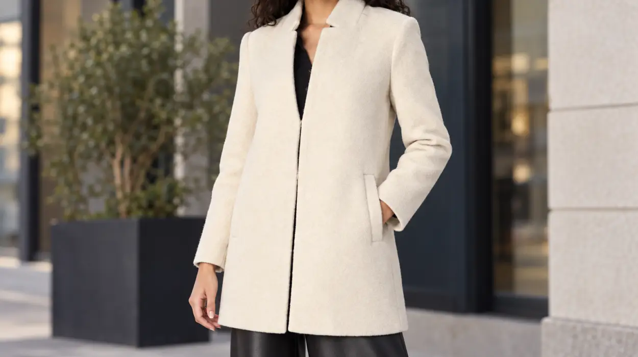 Chaqueta Vero Moda Vmelitekatrine en tono avena para mujer
