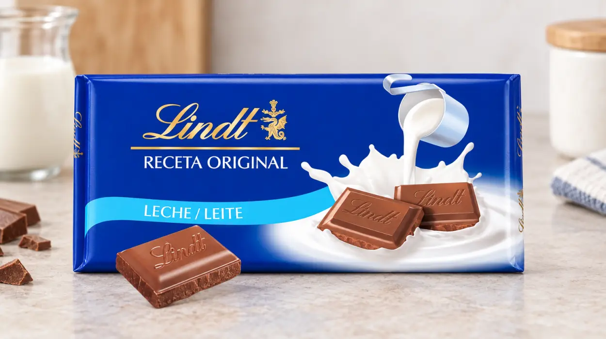 Tableta de chocolate Lindt con leche de 100 g