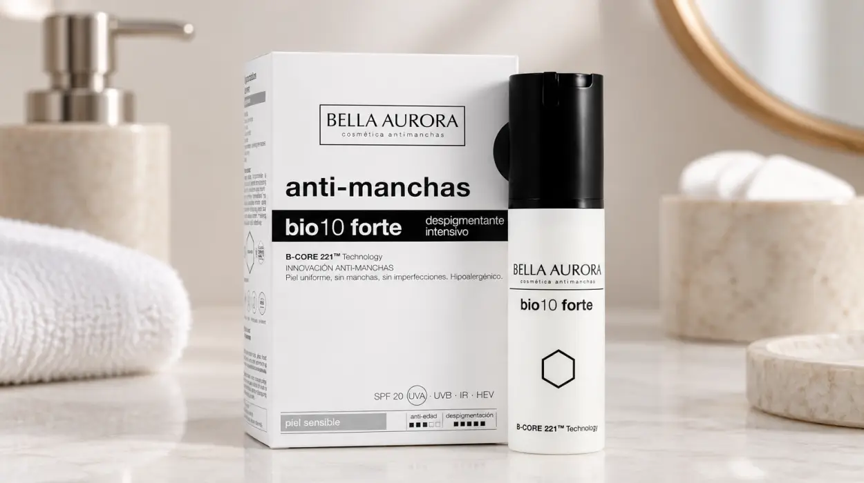 Crema antimanchas Bella Aurora BIO10 Forte para piel sensible de 30 ml