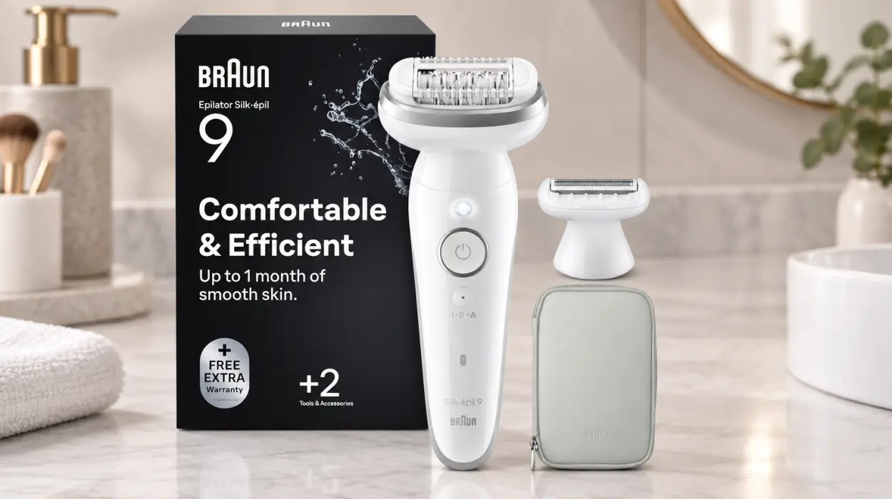 Depiladora eléctrica Braun Silk·épil 9 9-041 para mujer