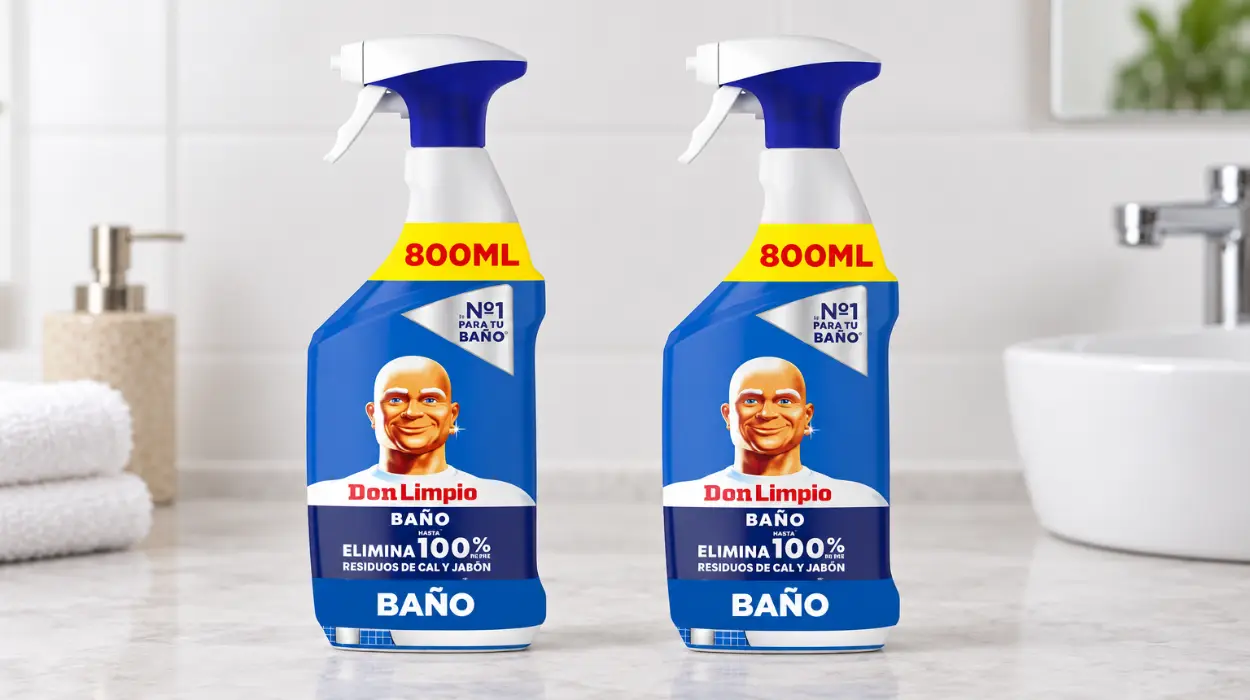 Detergente en spray Don Limpio para el baño de 800 ml