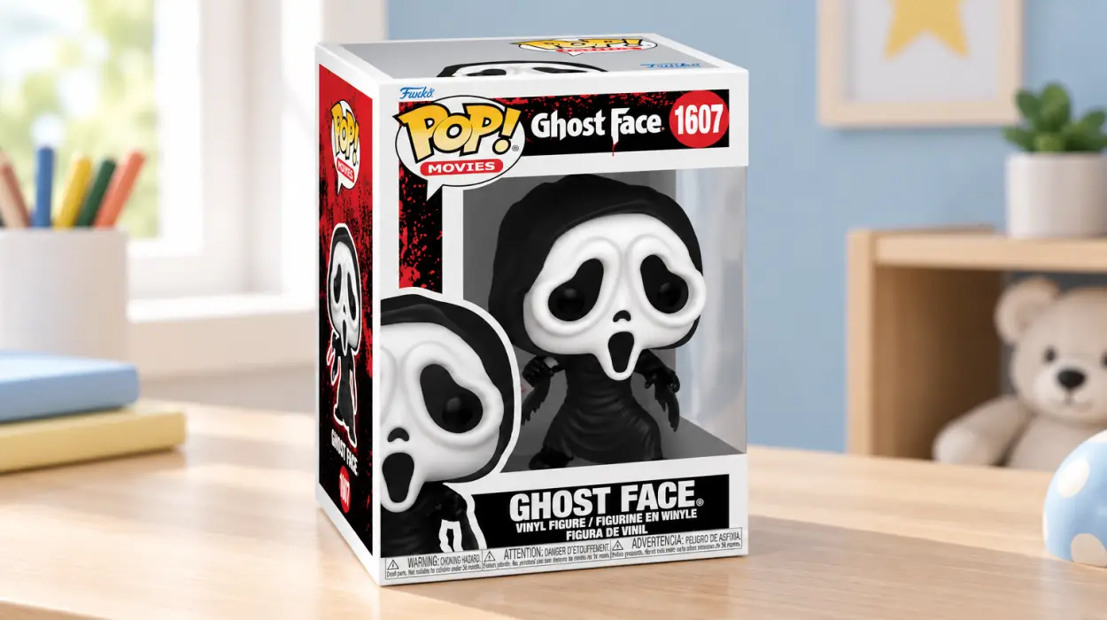 Figura Funko Pop! Movies Ghostface, personaje de cine de terror