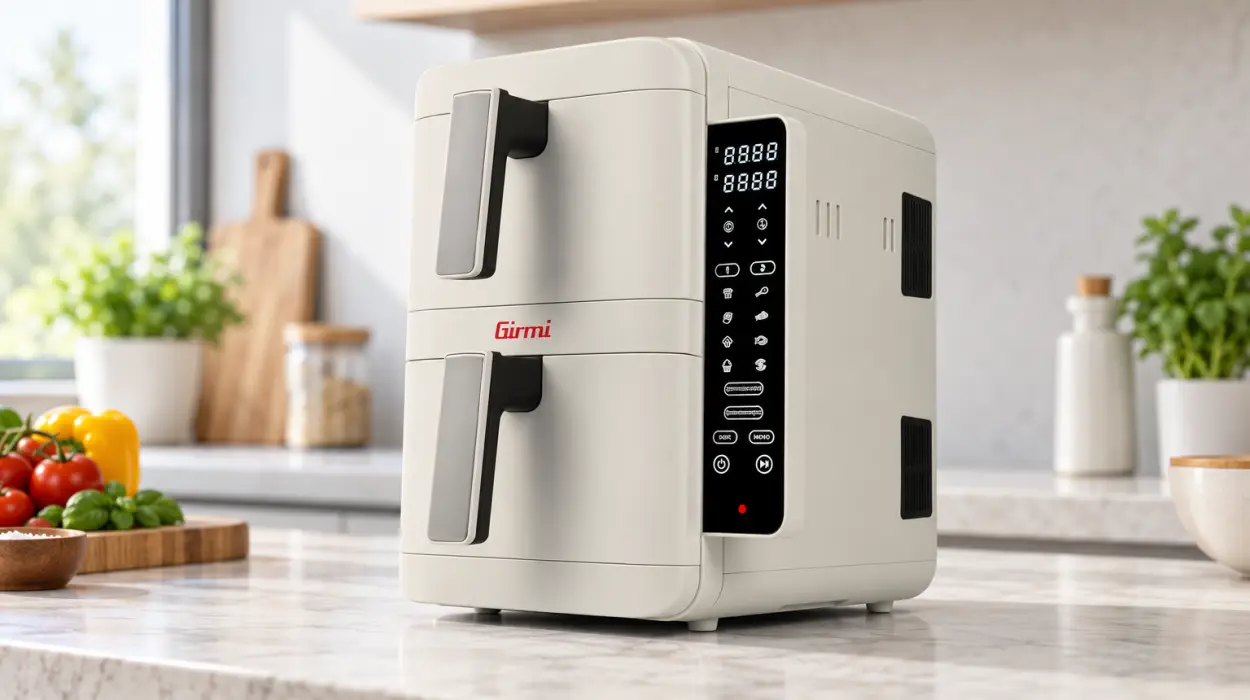 Freidora de aire Girmi FG41 Ecofrit Dual de 9 litros y 9 programas
