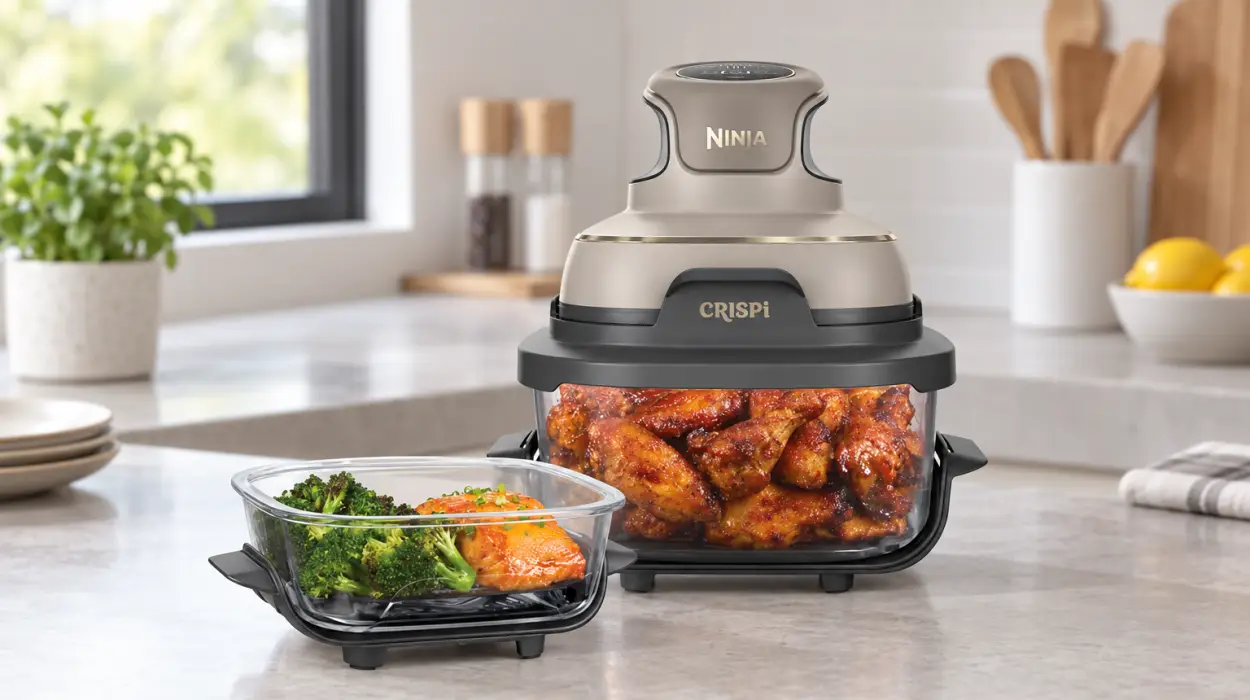 Freidora de aire portátil Ninja CRISPi 4 en 1 de 3,8 l
