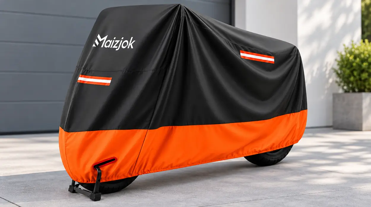 Funda para moto Maizjok impermeable 210D para interior y exterior
