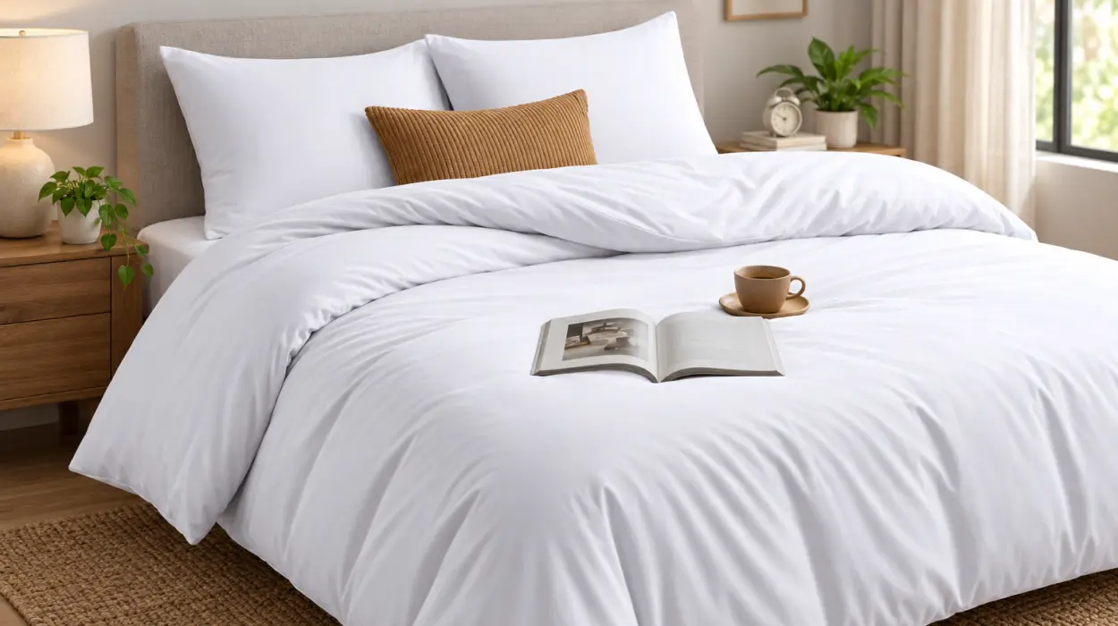 Juego de funda nórdica Utopia Bedding de 220x240 cm con 2 fundas de almohada de 65x65 cm