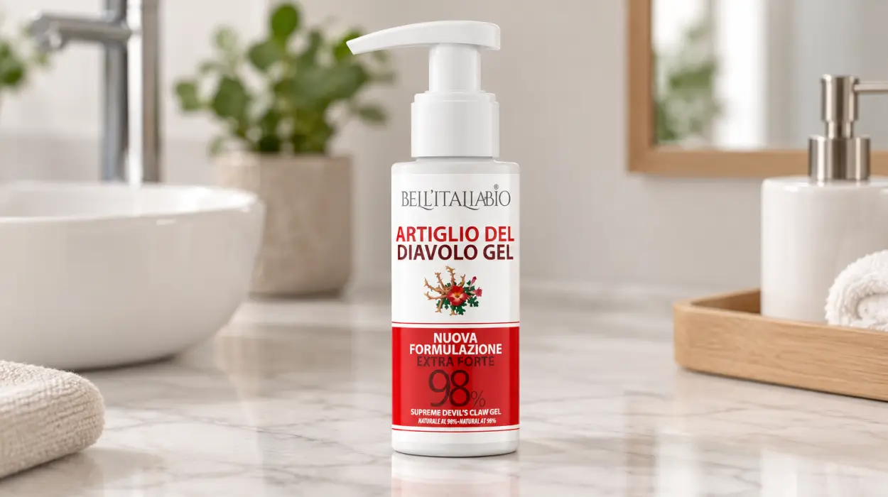 Gel de garra del diablo Bell'ItaliaBio Extra Forte al 98% de 100 ml