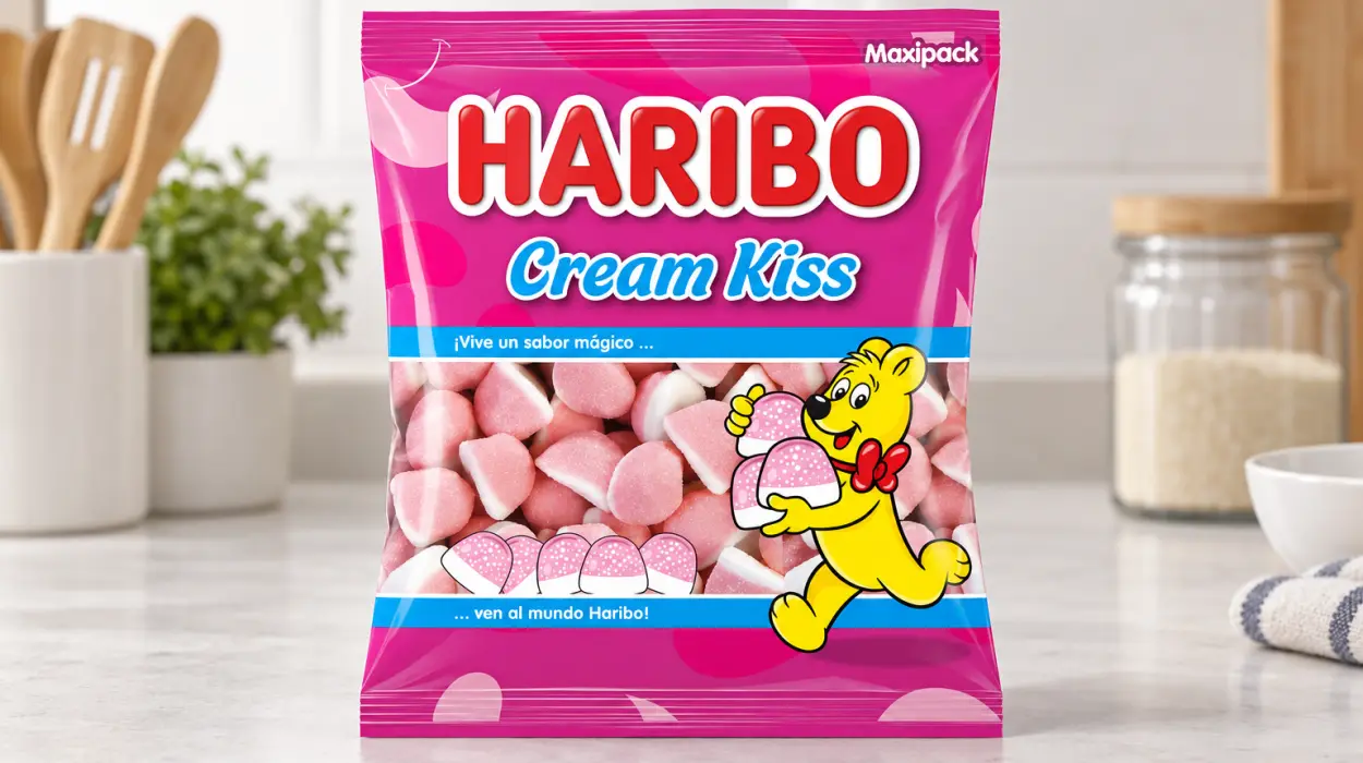 Golosinas Haribo Cream Kiss de 1 kg