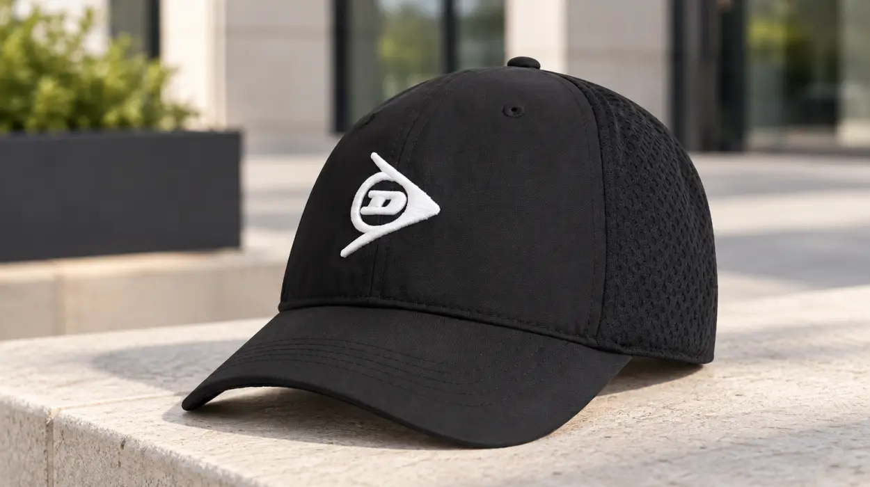 Gorra Dunlop Performance de malla transpirable con ajuste regulable