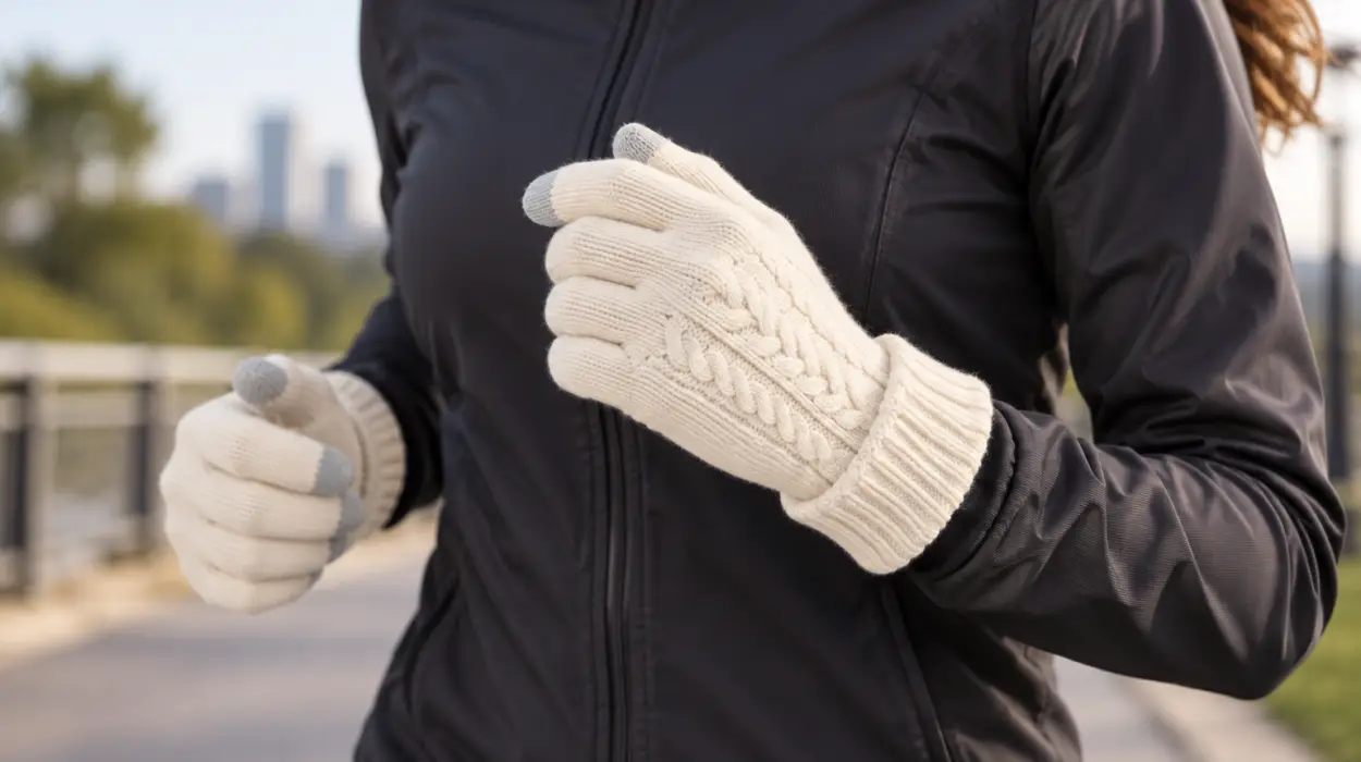 Guantes Trendoux para mujer de lana merino con función táctil