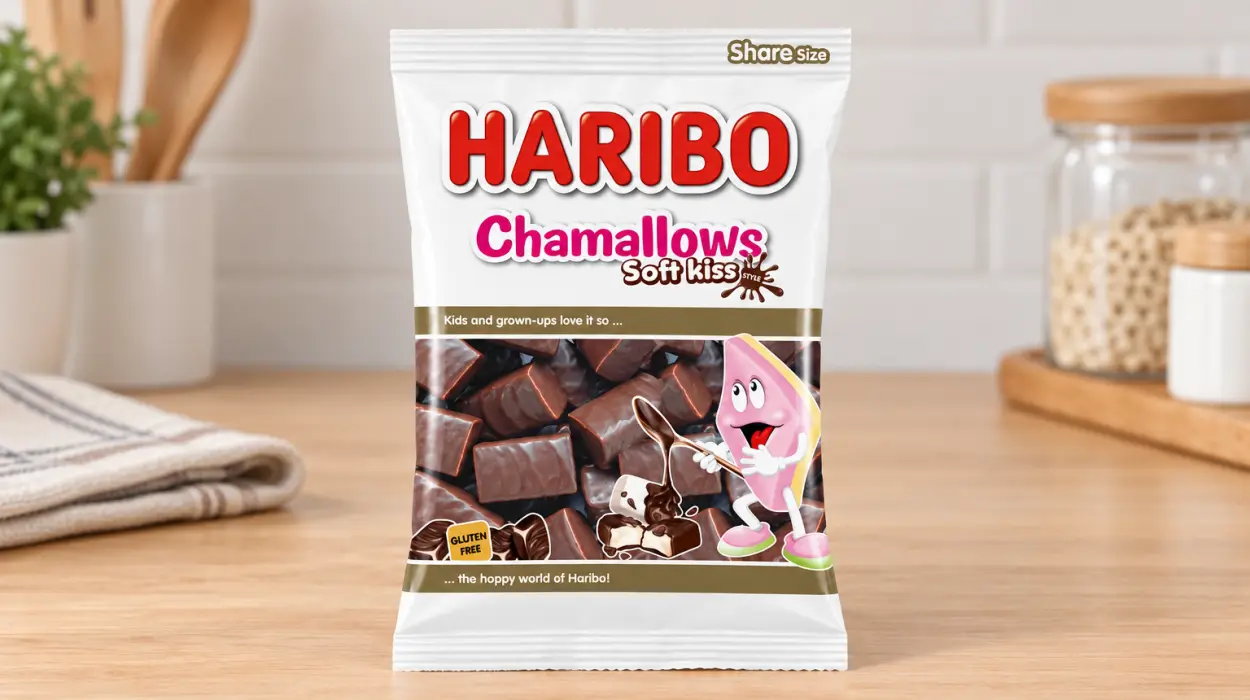 Nubes de chocolate Haribo en bolsa de 175 g