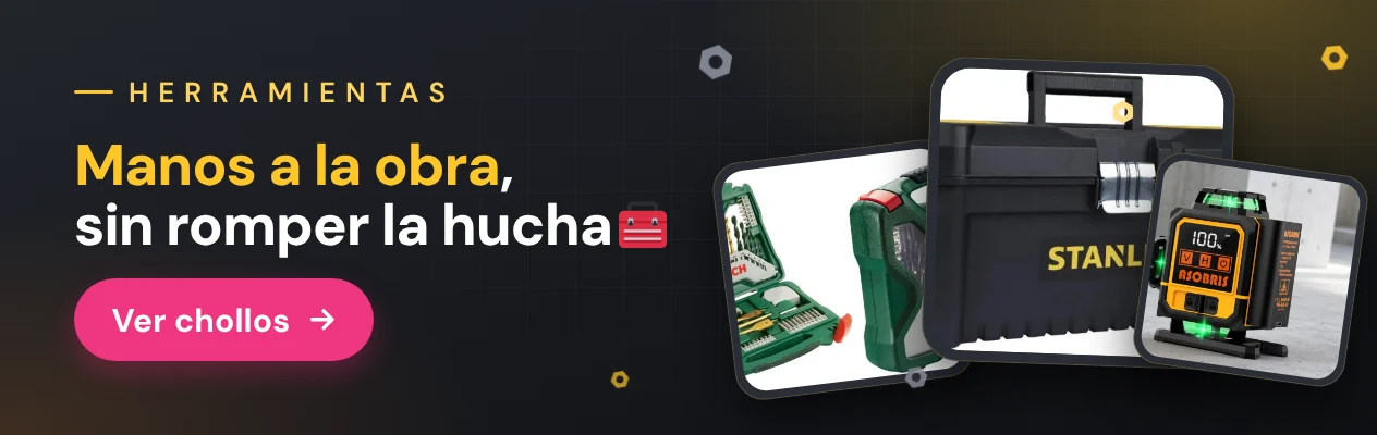 Herramientas baratas: manos a la obra, sin romper la hucha