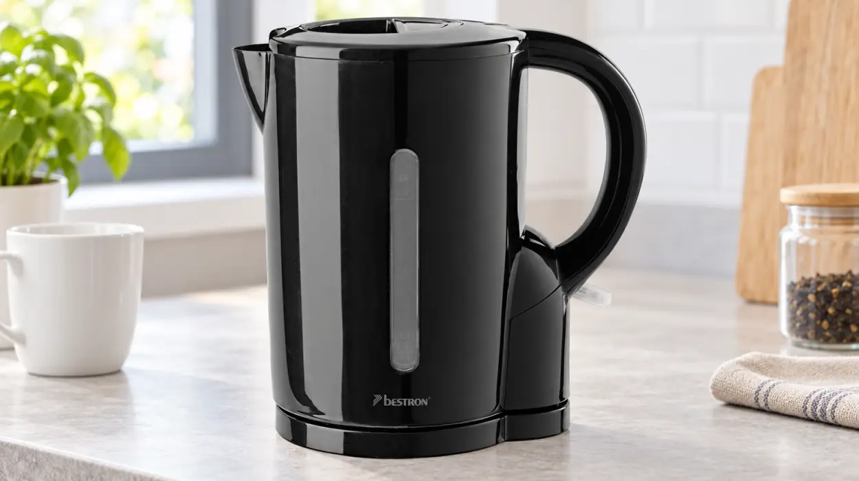 Hervidor de agua Bestron de 1,7 l con apagado automático y 2200 W