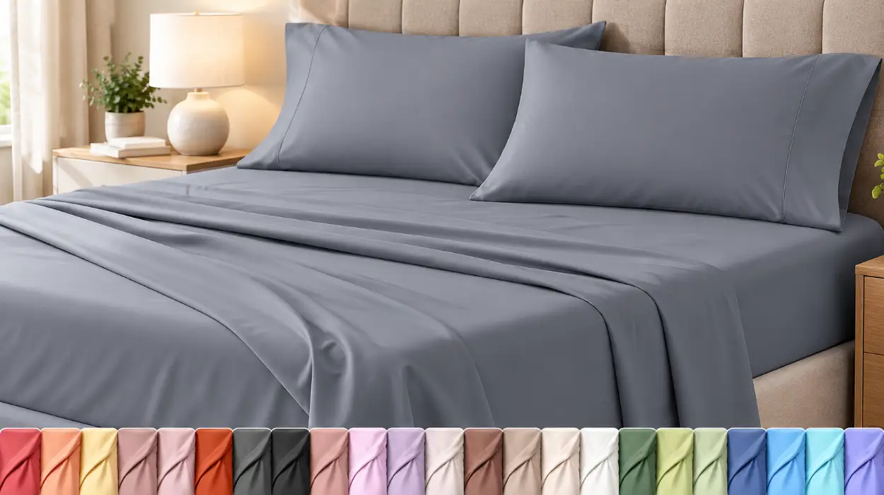Juego de sábanas Utopia Bedding de 4 piezas para cama de 150 cm