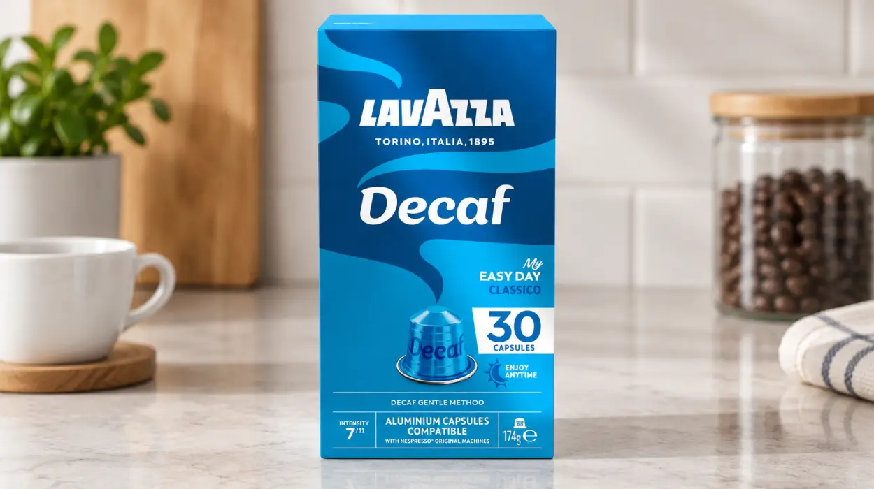 Pack x30 cápsulas de café Lavazza Decaf My Easy Day Classico compatibles con Nespresso